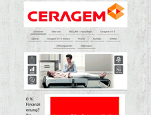 Tablet Screenshot of ceragem-berlin.de